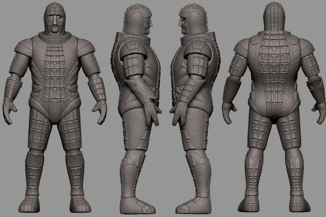 Ice Warrior Friday Figure Kit