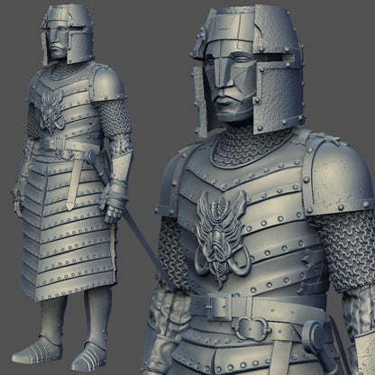 Robot Knight Figure Kit
