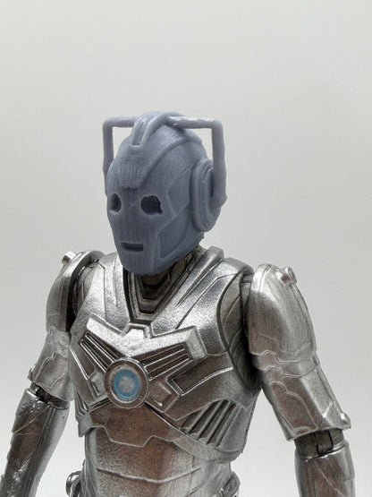 Cyberman: Wooden Cyberman