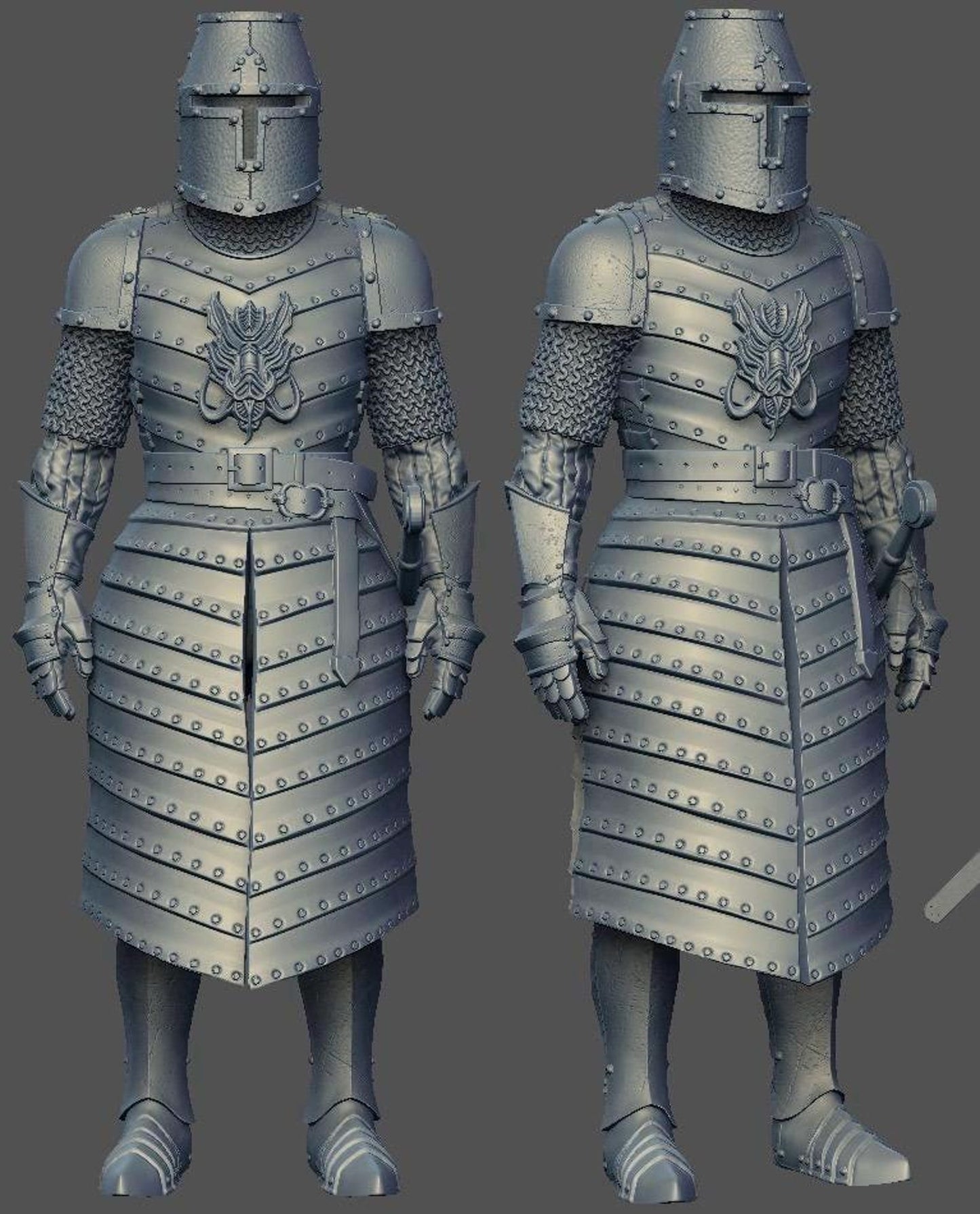 Robot Knight Figure Kit
