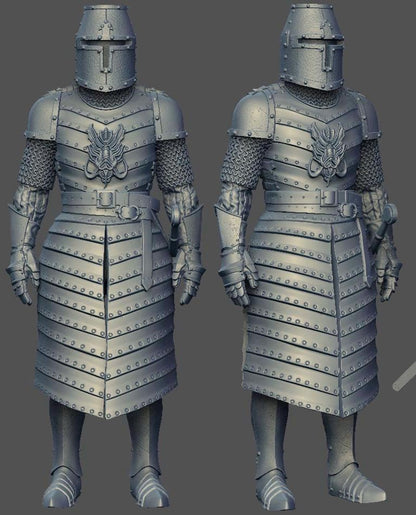 Robot Knight Figure Kit