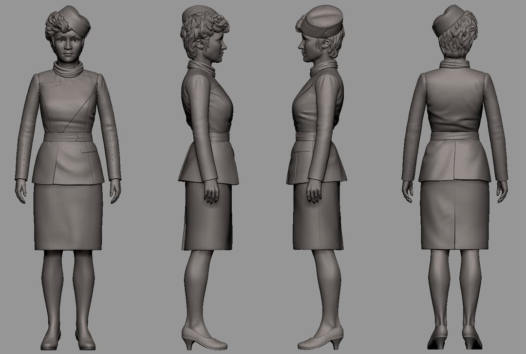 Tegan Figure Kit (Logopolis)