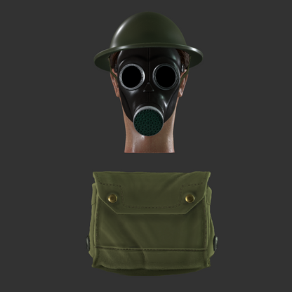 Gas Mask Soldier