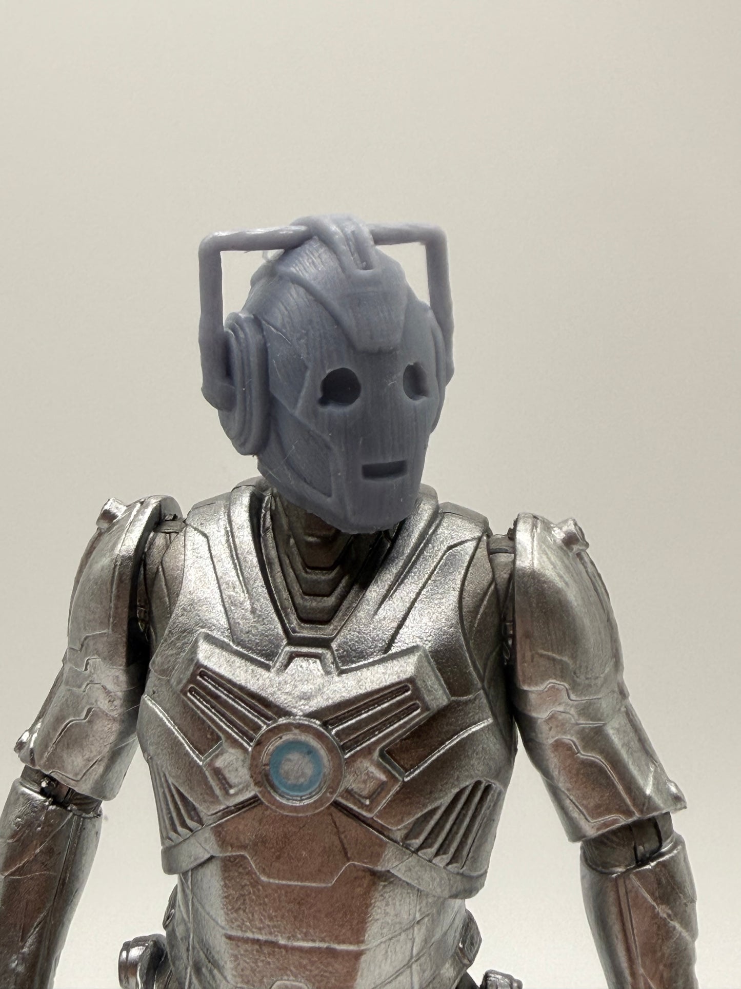 Cyberman: Wooden Cyberman