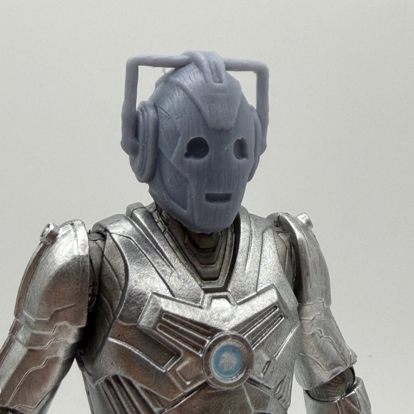 Cyberman: Wooden Cyberman